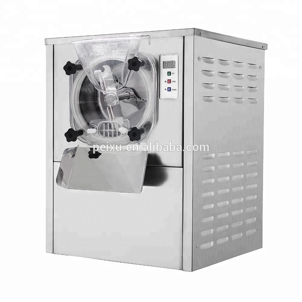 Commercial Hard Ice Cream Machine 20L/h Stainless Steel Ice Cream Maker