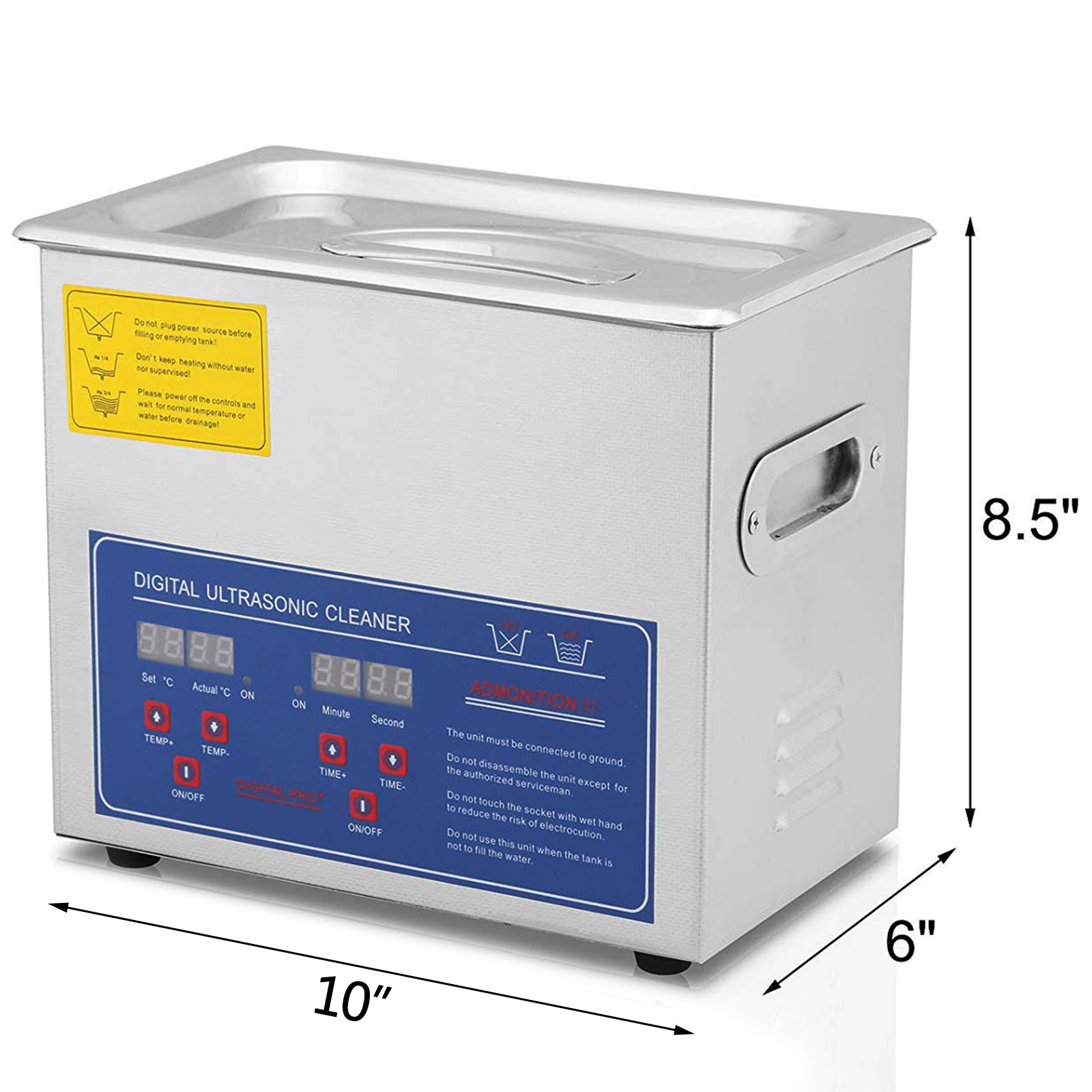 On Sale ultrasonic cleaner 40l 50l 60l three point adjustable ultrasonic cleaner