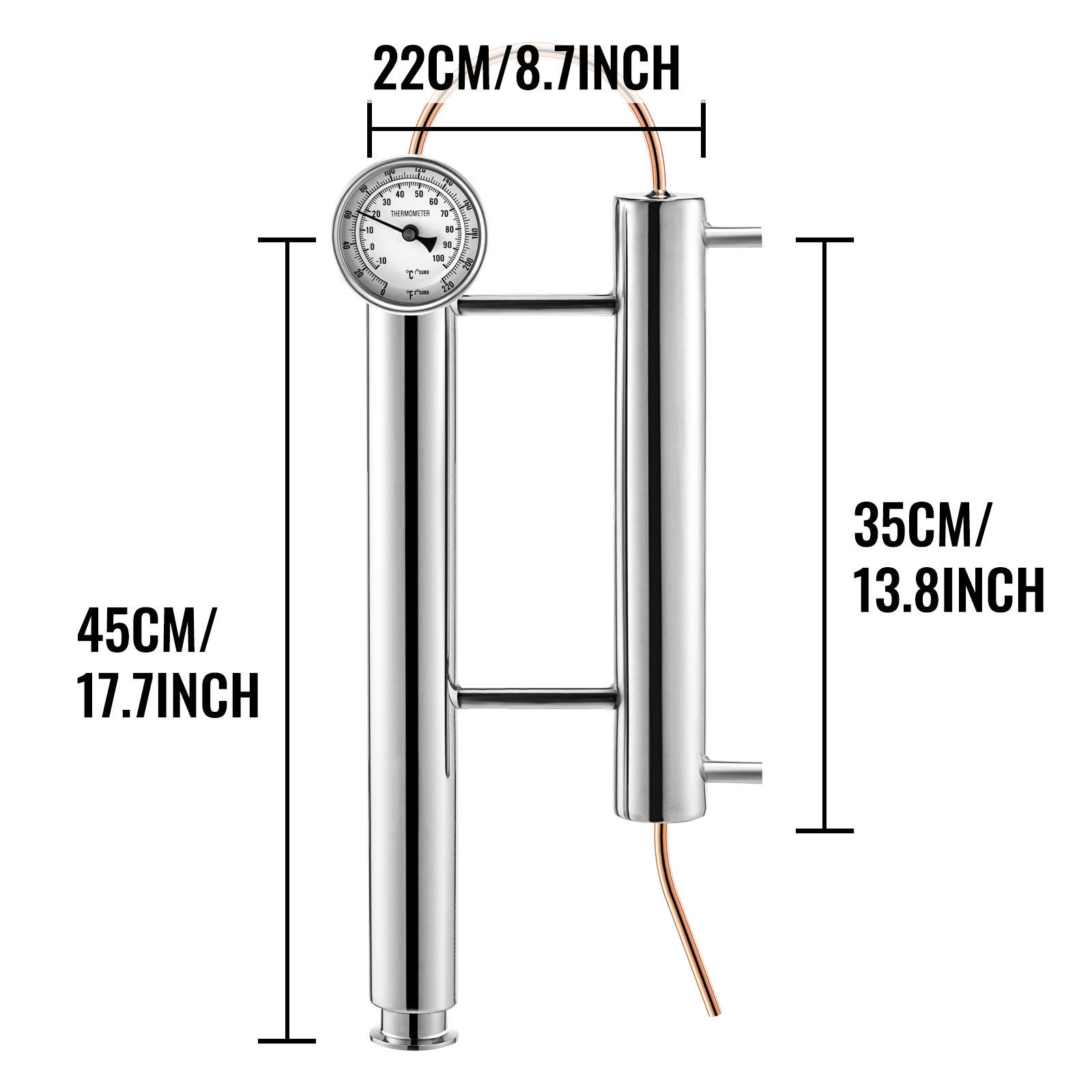 PEIXU Column Reflux Still Alcohol Ethanol Distiller molecular distillation alcohol distillation column