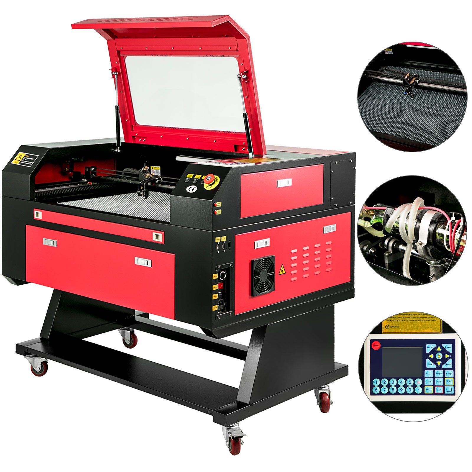 Laser Engraver 7050 80W clear stamp making portable wood engraving machine laser engraving cutting machine