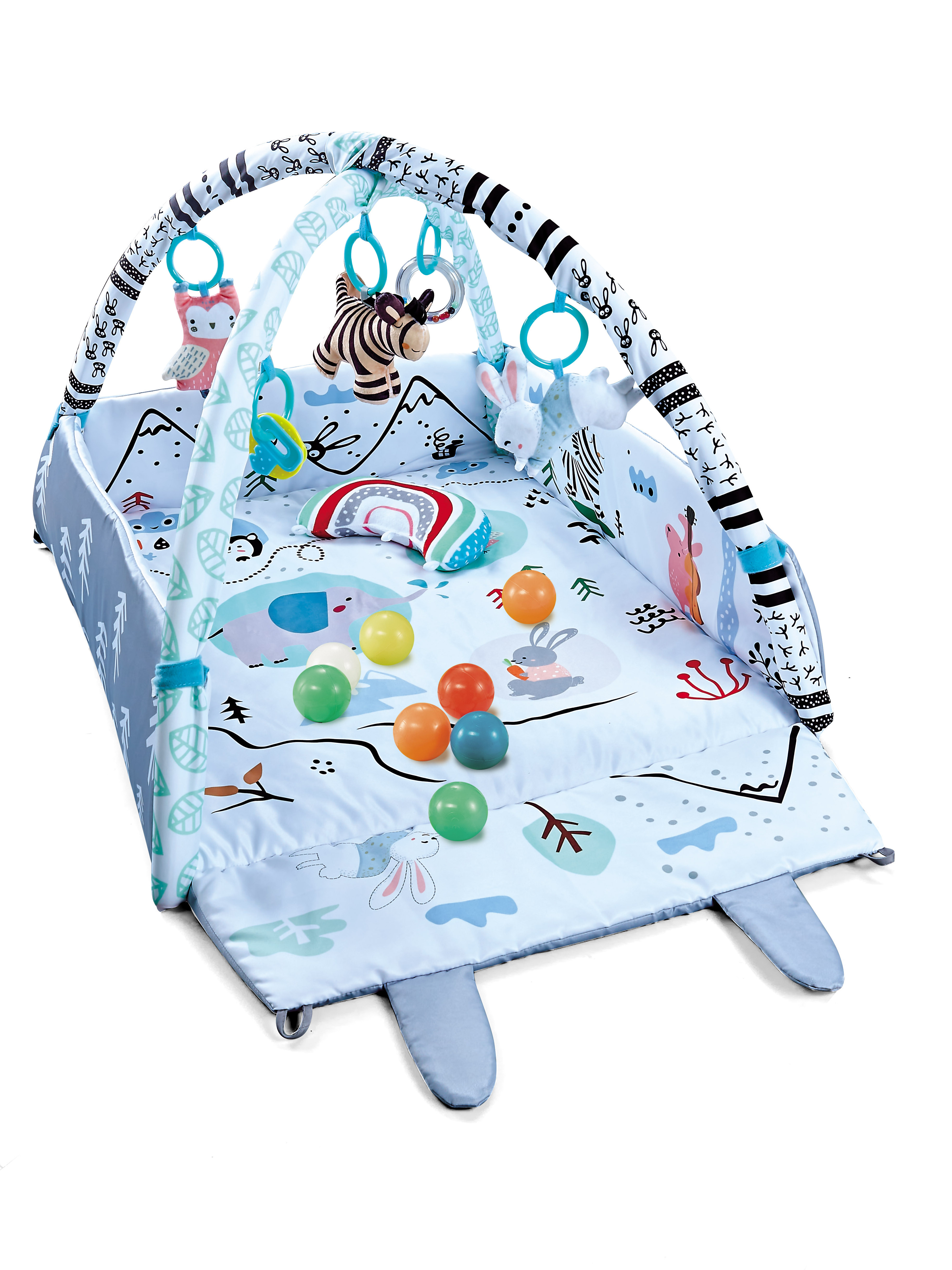 Baby Crawling Pad Game Blanket Newborn Foot Piano