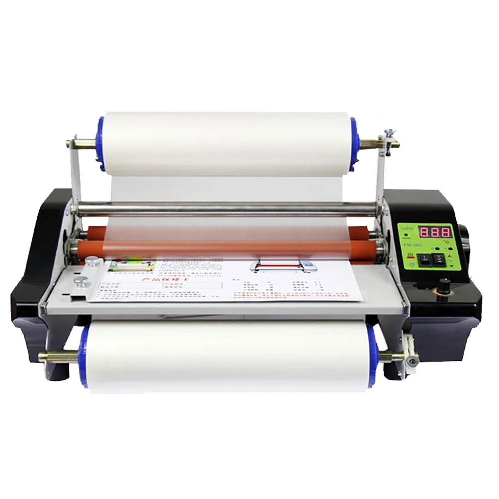 A3 Laminator Roll To Roll Hot/ Cold Transfer PET Film Crystal Sticker A-B Film Laminating Machine for UV DTF Printer