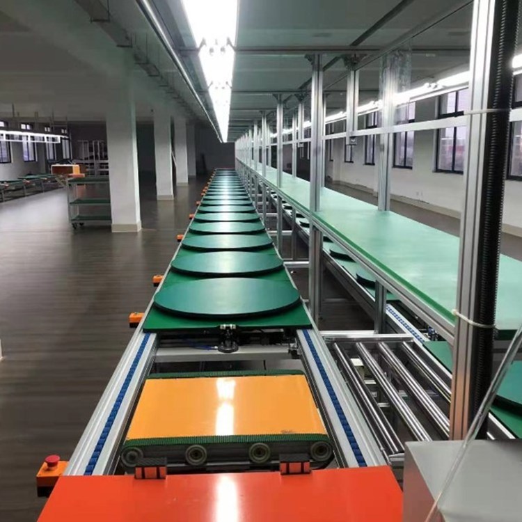 Customized Speed chain conveyor for air SKD/CKD assembly line/ production line of air conditioner production line