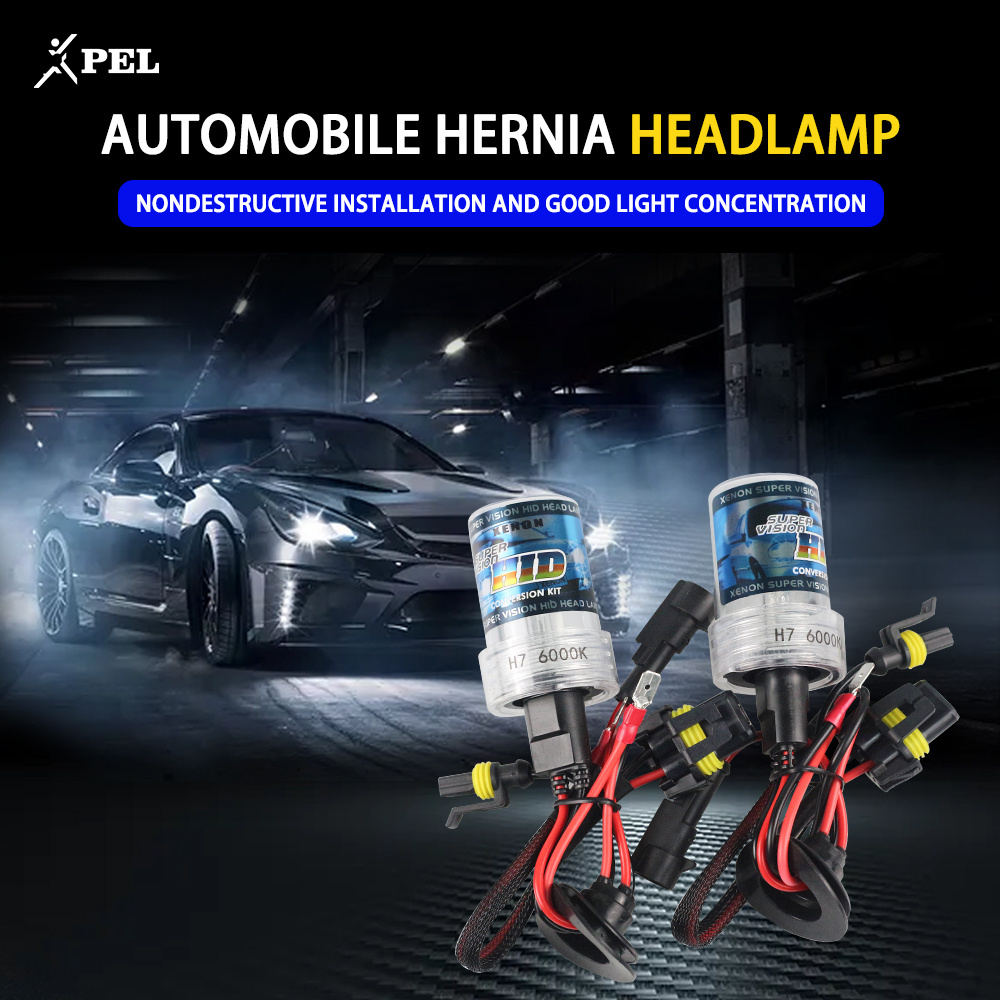 PEL HID Headlight Bulbs 35W 55W HID Xenon Light Bulb H1 H3 H7 H11 9005 9006 12V Auto Car Headlight Lamp 3000K 4300K 6000K 8000K