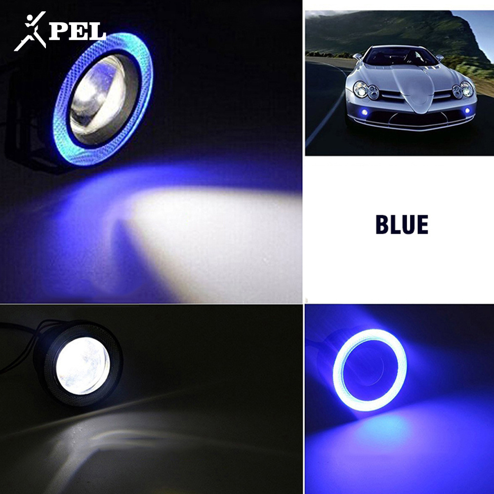 PEL Car led lights 2.5/ 3 /3.5 inch angel eyes suitable for LED motorcycle lights car fog lights