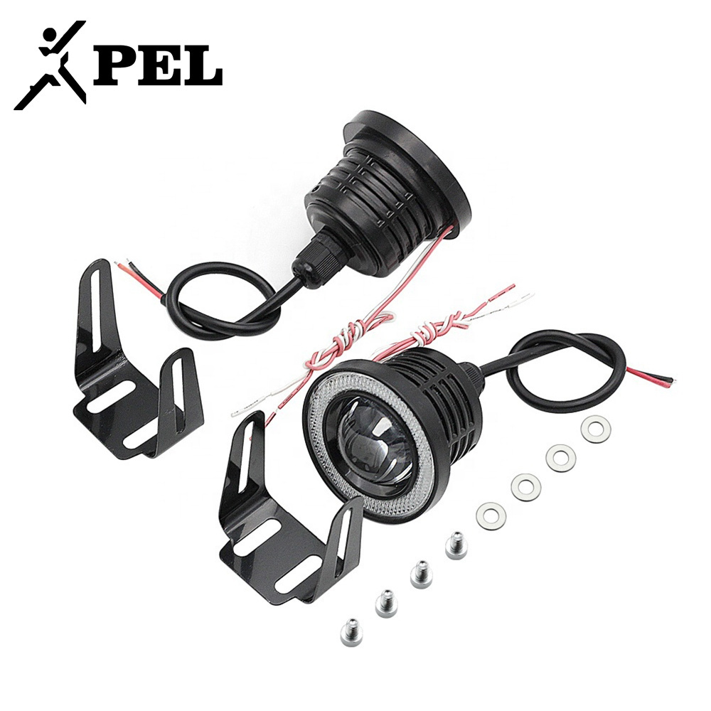 PEL Car led lights 2.5/ 3 /3.5 inch angel eyes suitable for LED motorcycle lights car fog lights