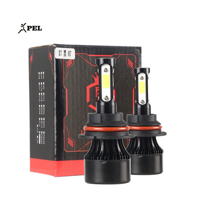 PEL Hot sell car led headlight 4-sides X7 led headlight 6000k 10000lm 9005 led headlight bulb h4 H11 H7