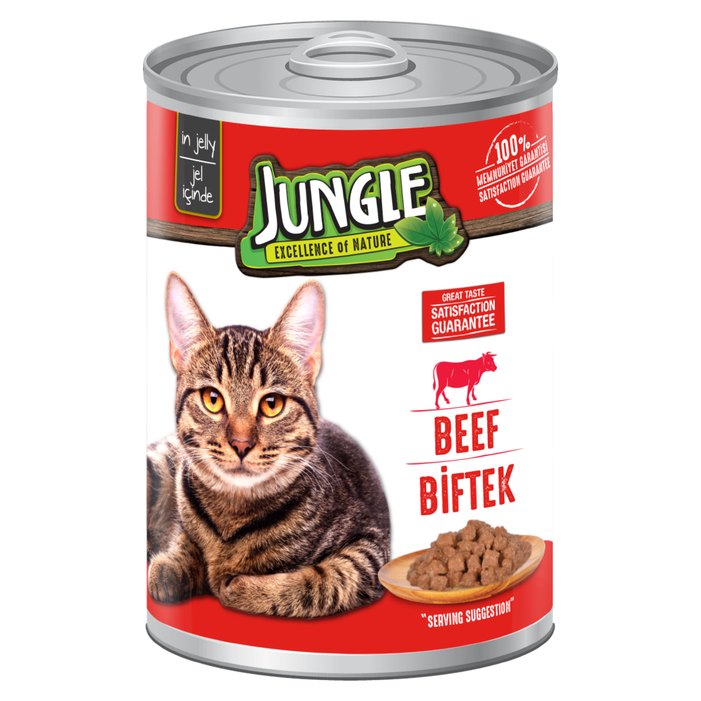 Cat Canned Wet Food With Chicken and Vegetables