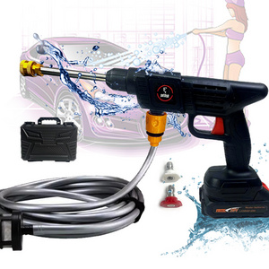 Mobile Car Wash Machine Portable Electrical Car Washer High Pressure Cleaner Spray Gun Machine Pressure Cleaner