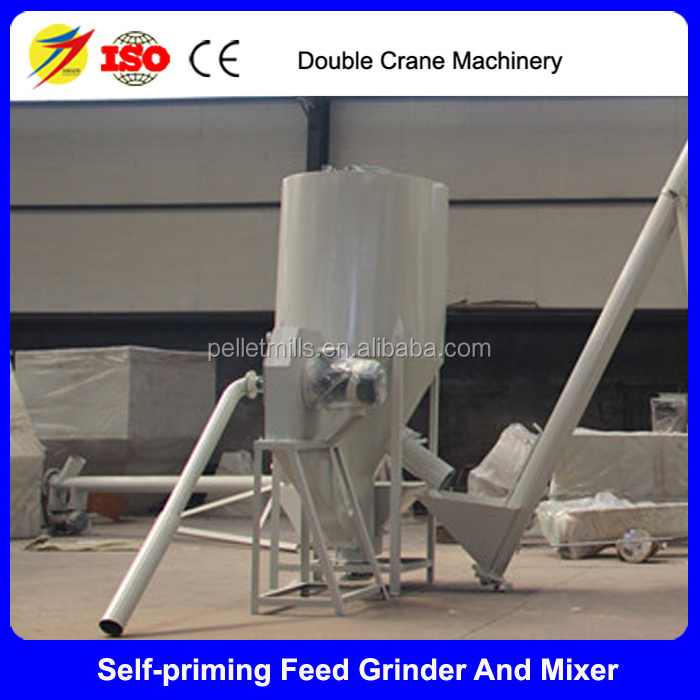 Feed grinder and mixer for poultry 0.5-1 ton feed mixer feed mill equipment