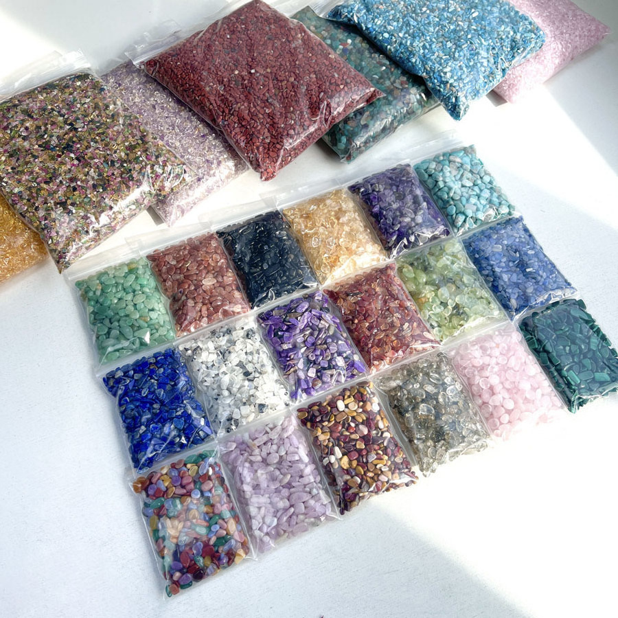 100g Crystals Healing stones bulk Tumbled Stones Healing Crystals for Home Decoration