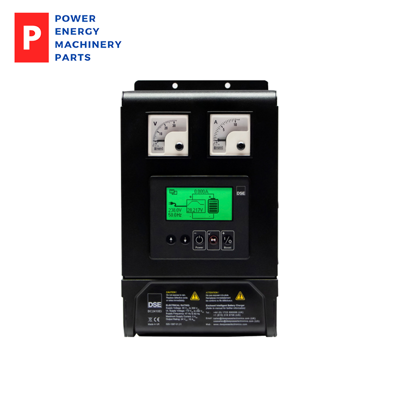 Original BC2410Ei-03 - 12/24 Volt 10 Amp Enclosed Intelligent Battery Charger (Meters)