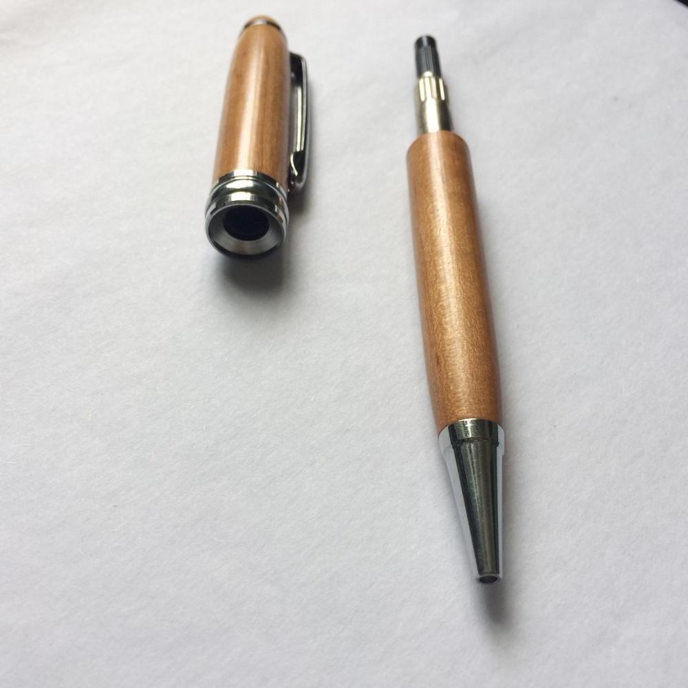 Luxury Business Wooden Ballpoint Pen Wood Ballpen Hot Sale Wooden Pen Kits Woodturning Office & School Pen Wooden Ball CE & Rhos