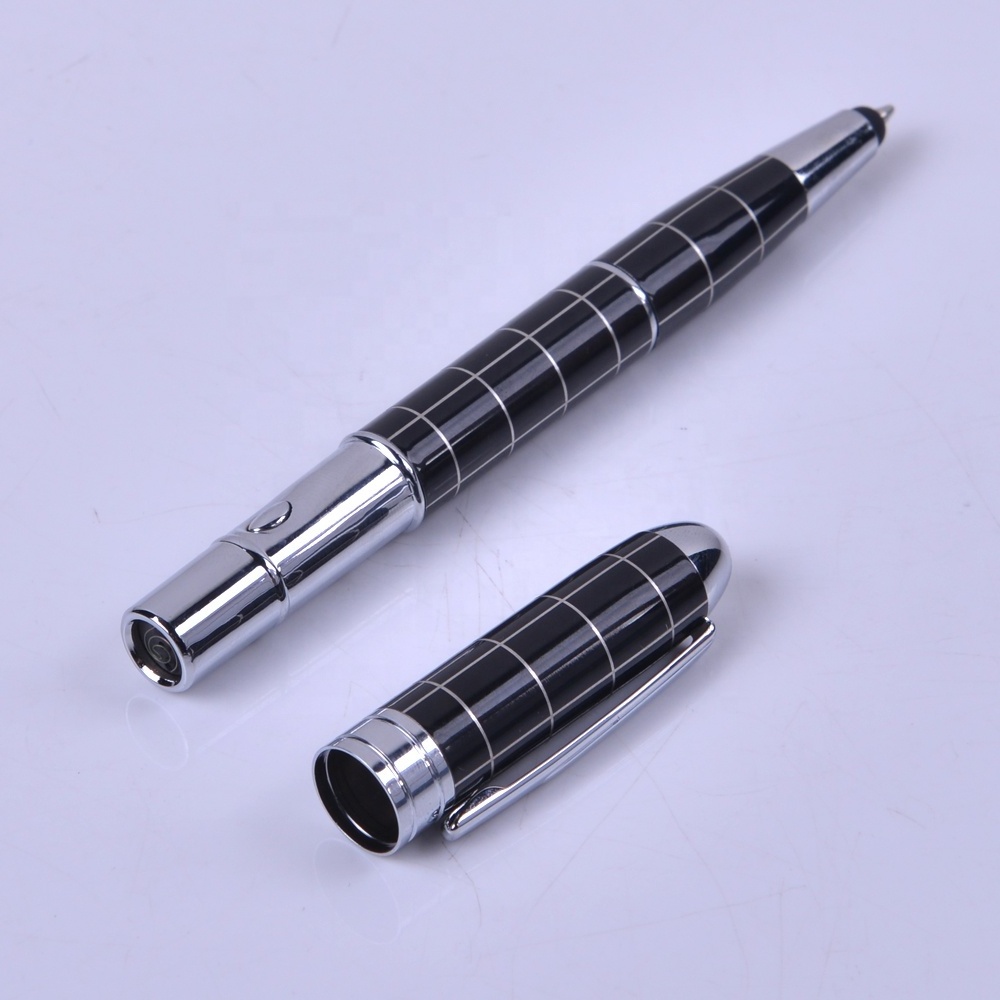 Promotional Gifts Rechargeable Electronic Cigarette Usb Lighter Ballpoint Pen with Stylus for Men Opp Bag Customized Round 45g