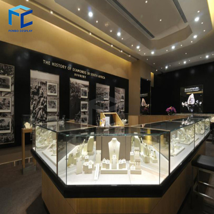 Custom design kiosk mall jewelry, retail kiosk for sale jewelry