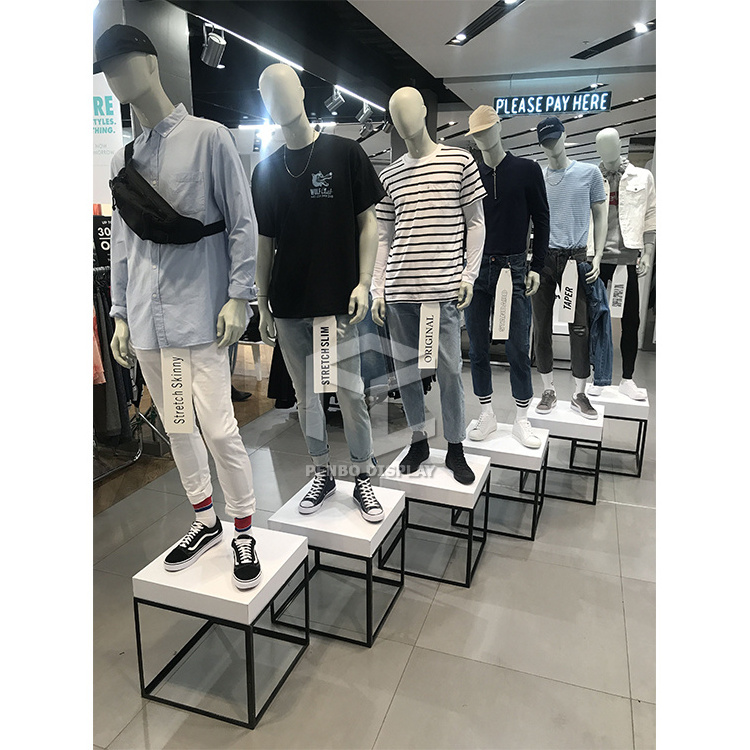 Jeans Clothes Display Stand Clothing Store Jeans Pants Display Racks