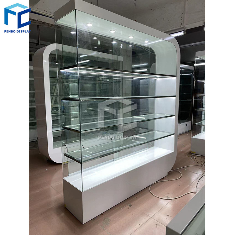 Boutique Display Cabinet And Glass Showcases And Display Cases For Jewelry Showcase