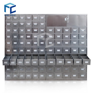 Durable Chinese Hospital Pharmacy Medicine Drawer Metal Steel Cabinet Multi Drawers Locker For Hospital Cabinet