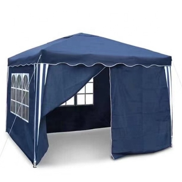 XIEQIAO brand Commercial Custom Printed Waterproof Folding pop up gazebo 3x3m with sides and Windows