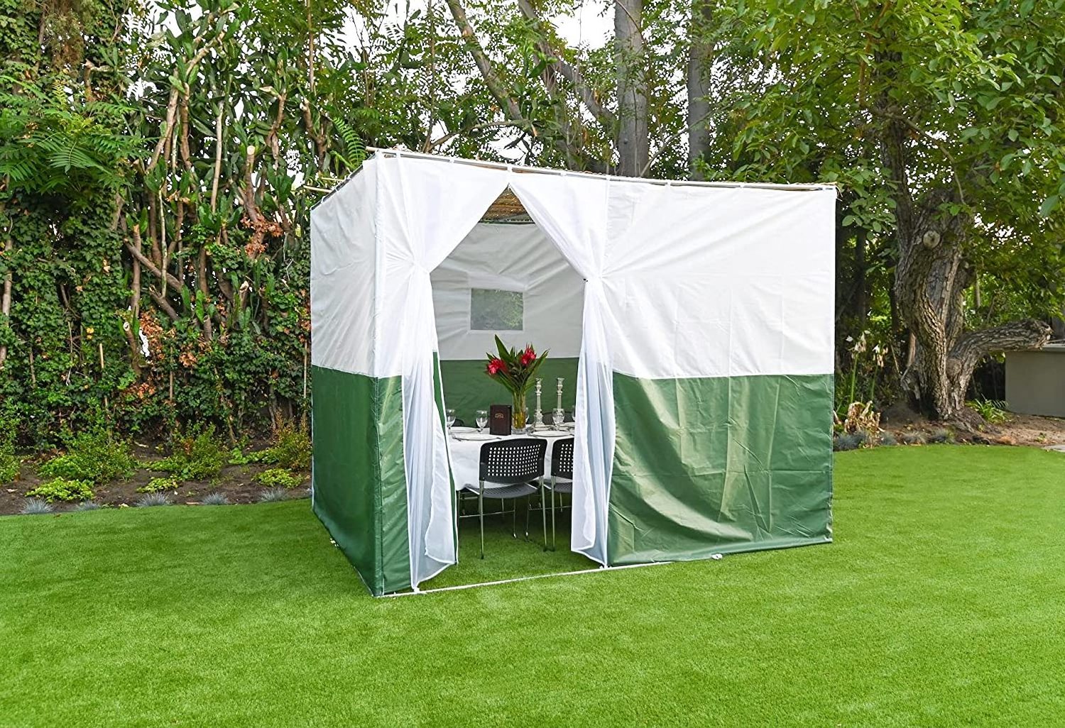 XIEQIAO brand light weight 180gsm oxford pu tarp sukkah tent sukkot jewish