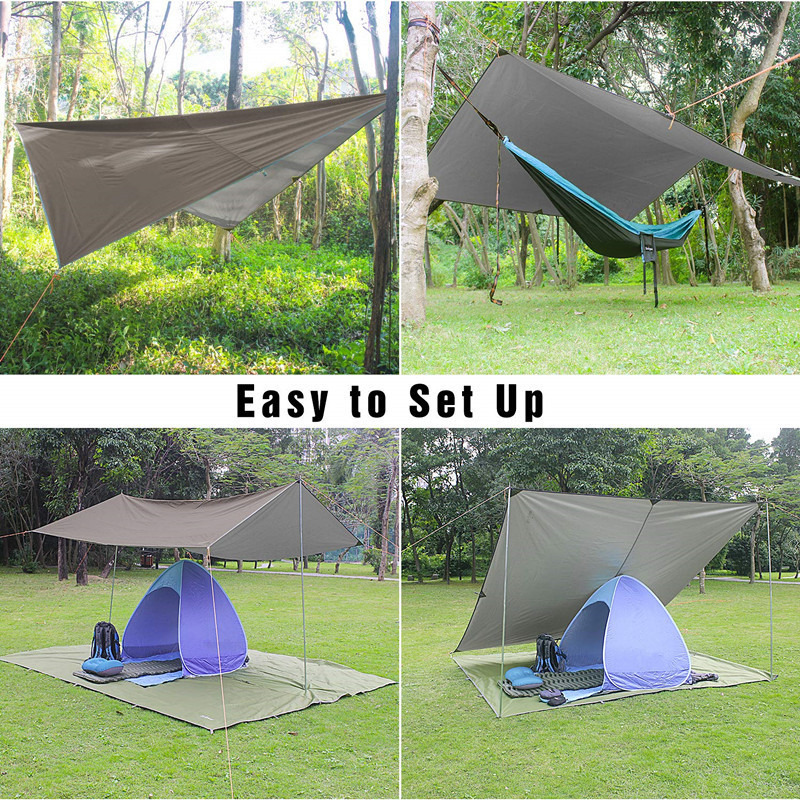 Ultralight Canvas Tent Heavy Duty Tarpaulin Ground Sheet China Polyester Other Fabric Woven Plain Protection Cover YARN DYED