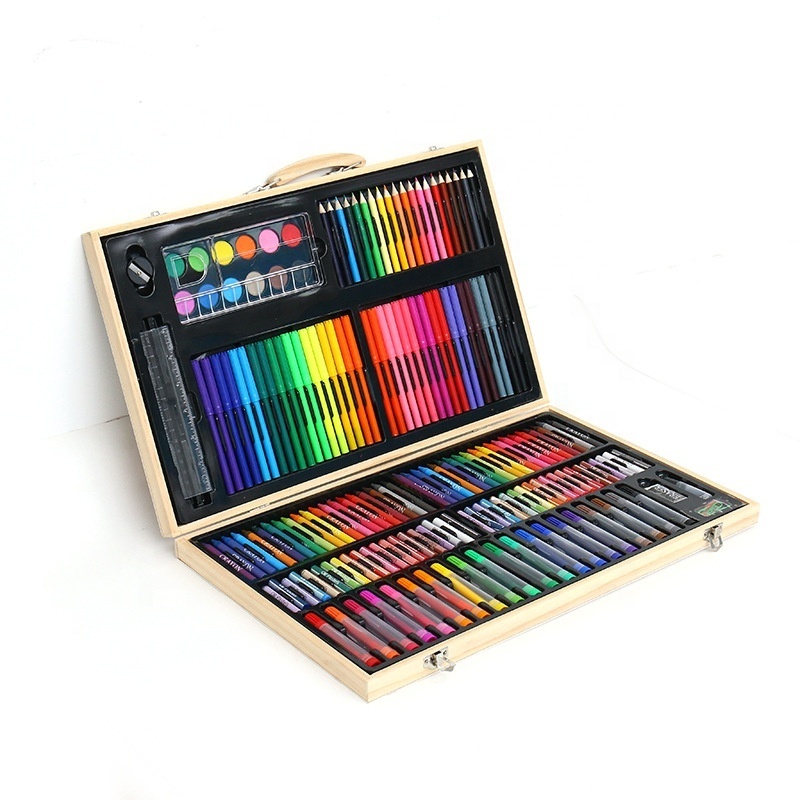 Art Drawing Brush Sets 180 Pieces Set Children'S Painting For Kids