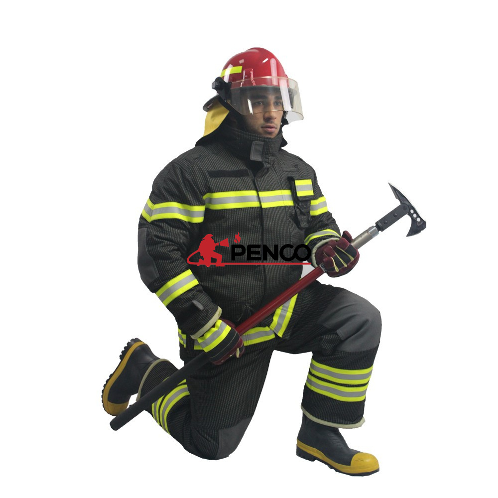 EN469 Certified Firefighting Fire Fighters Suit jackets and pants style best quality