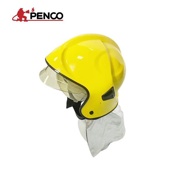 Shanghai PENCO new fire protective Europe EN443 safety fire helmet