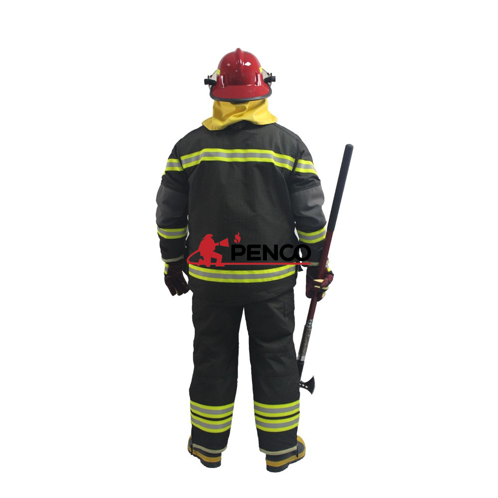 EN469 Certified Firefighting Fire Fighters Suit jackets and pants style best quality