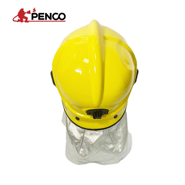 Shanghai PENCO new fire protective Europe EN443 safety fire helmet