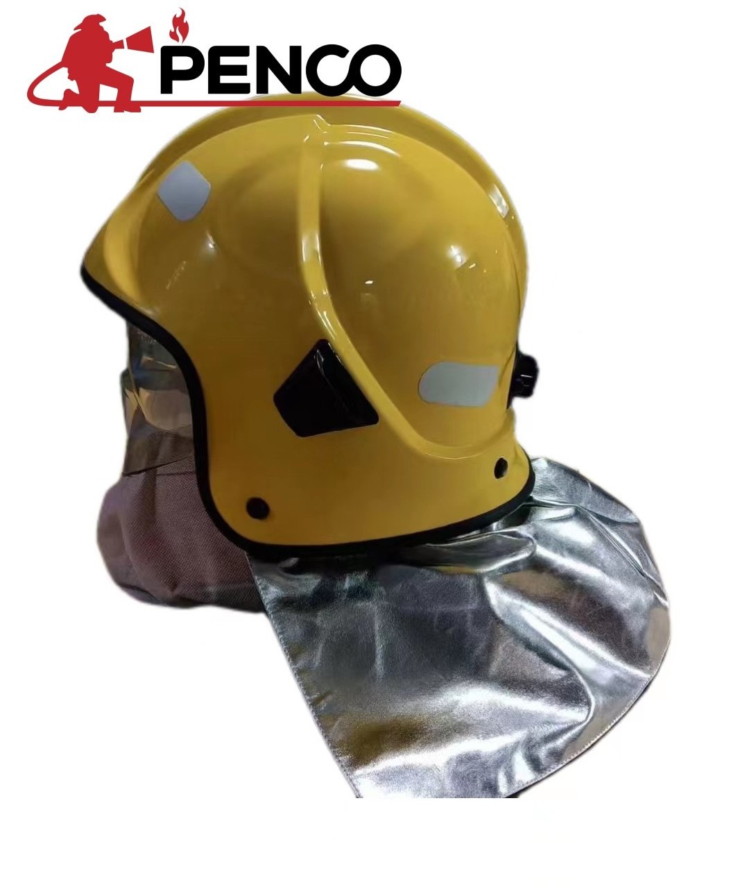 Shanghai PENCO new fire protective Europe EN443 safety fire helmet