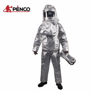 Aluminum foil Heat radiation protection clothing