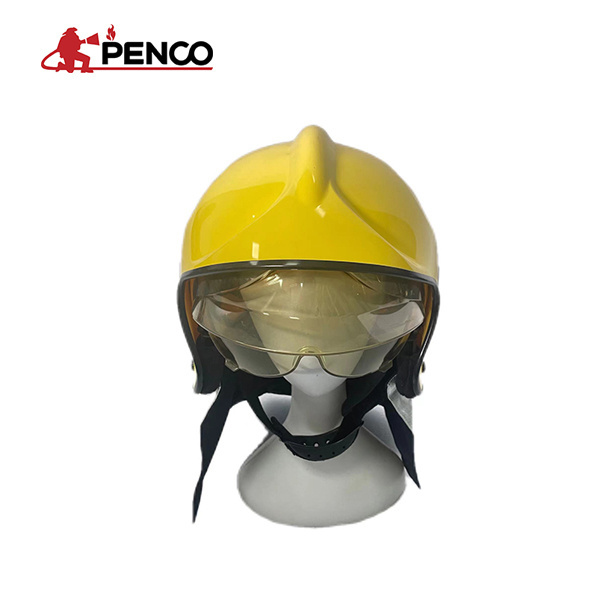 Shanghai PENCO new fire protective Europe EN443 safety fire helmet