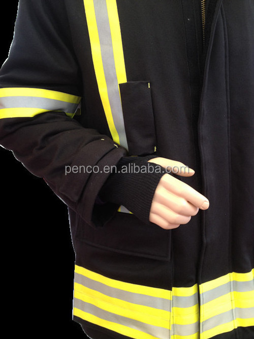 PENCO High Performance Fire fighting suit EN 469 CE certified firefighter clothing for safety