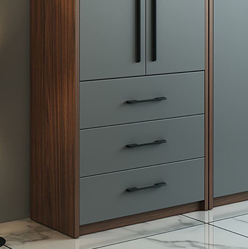 Simple Design Bedroom Furniture Customized Closet Wardrobe MDF Wardrobes With Drawers