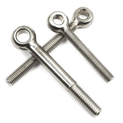 PCJ Hot Selling Stainless Steel S304 Lifting Ring Special-shaped Bolts and Nuts Metal Ring Hook Small Fish Eye Bolts DIN444