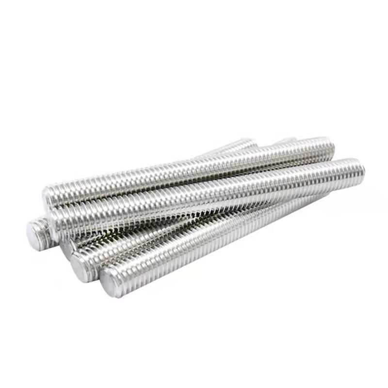 Wholesale DIN976 A2-70/A4-80 Stainless Steel Studs Threaded Rods M2-M100 All Double End Threaded Rod M5