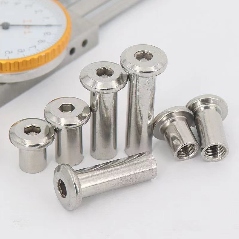 Stainless Steel 304 Special Flat Head Chicago Screw Hex Socket Head Chicago Screws