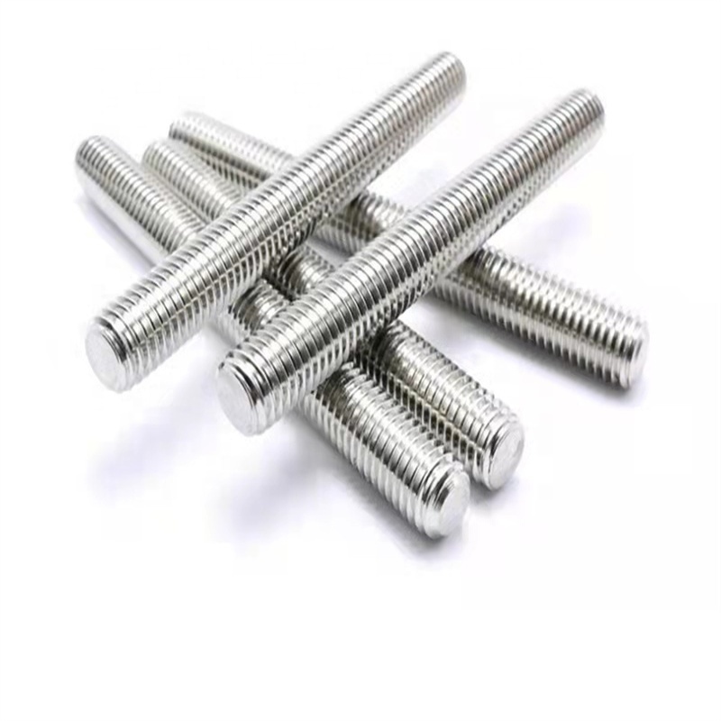 Wholesale DIN976 A2-70/A4-80 Stainless Steel Studs Threaded Rods M2-M100 All Double End Threaded Rod M5