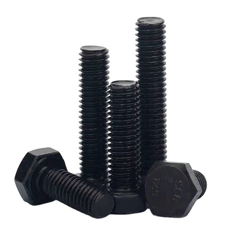 Full Thread M6 M8 M9 M10 Carbon Steel Grade 8.8 10.9 12.9 High Strength Outer Hexagon Bolts Din933 Hex Head Bolt