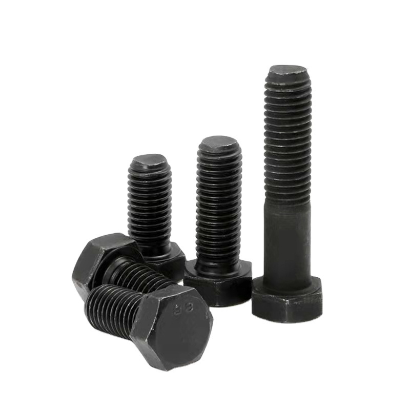 Full Thread M6 M8 M9 M10 Carbon Steel Grade 8.8 10.9 12.9 High Strength Outer Hexagon Bolts Din933 Hex Head Bolt