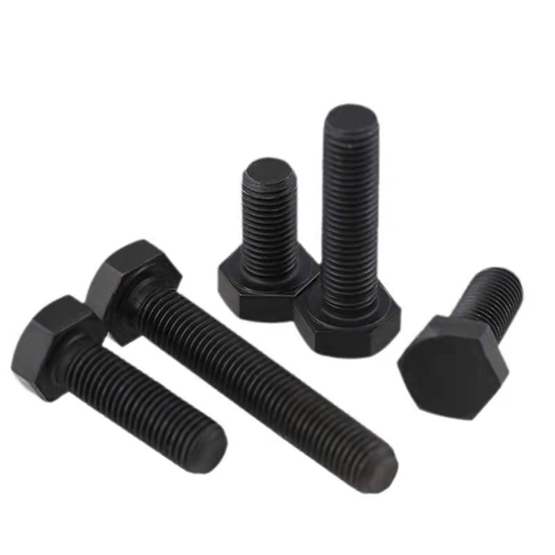 Full Thread M6 M8 M9 M10 Carbon Steel Grade 8.8 10.9 12.9 High Strength Outer Hexagon Bolts Din933 Hex Head Bolt