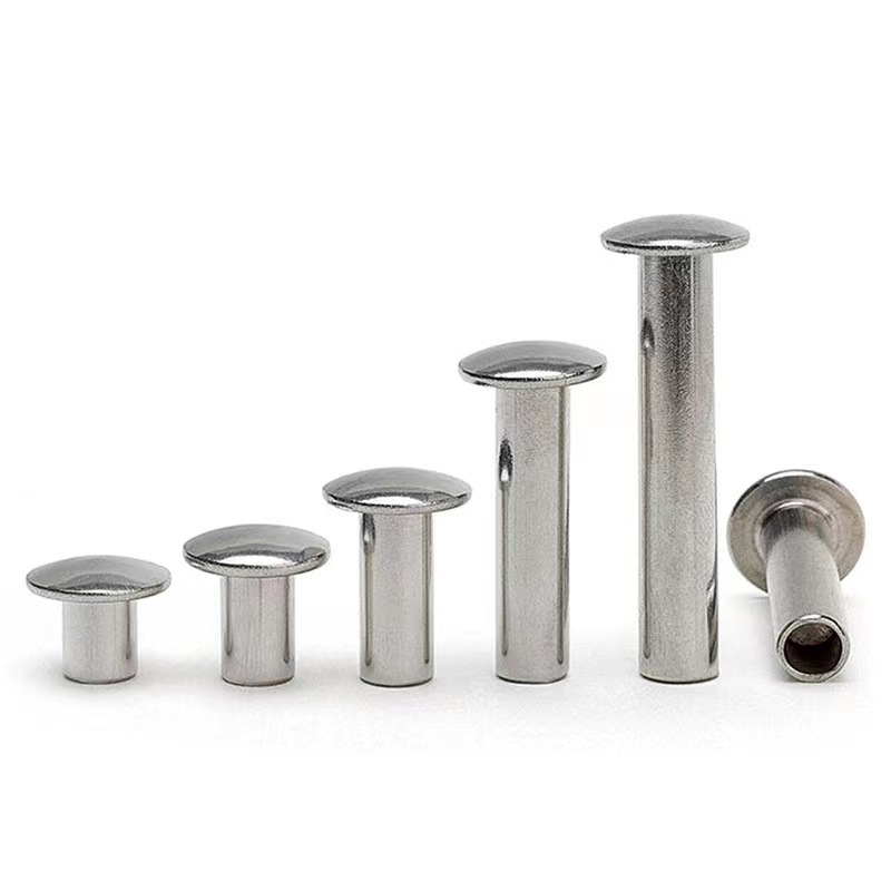 Manufacturer Wholesale Stainless Steel Tube Hollow Semi-tubular Rivet