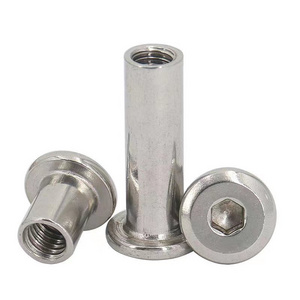 Stainless Steel 304 Special Flat Head Chicago Screw Hex Socket Head Chicago Screws