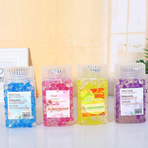 150g Airoma free samples square bottle color crystal scent room bead  air freshener