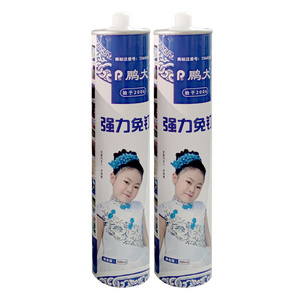 Neutral glass glue waterproof and mildew-proof kitchen and bathroom nail-free glue transparent sealant foam glue