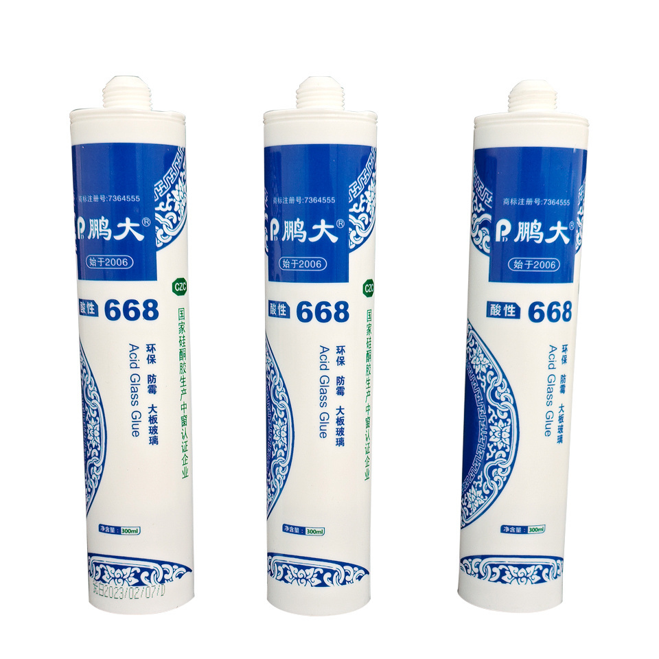 Fast Curing Acetic Silicone Sealant For Home Ceiling Decoration