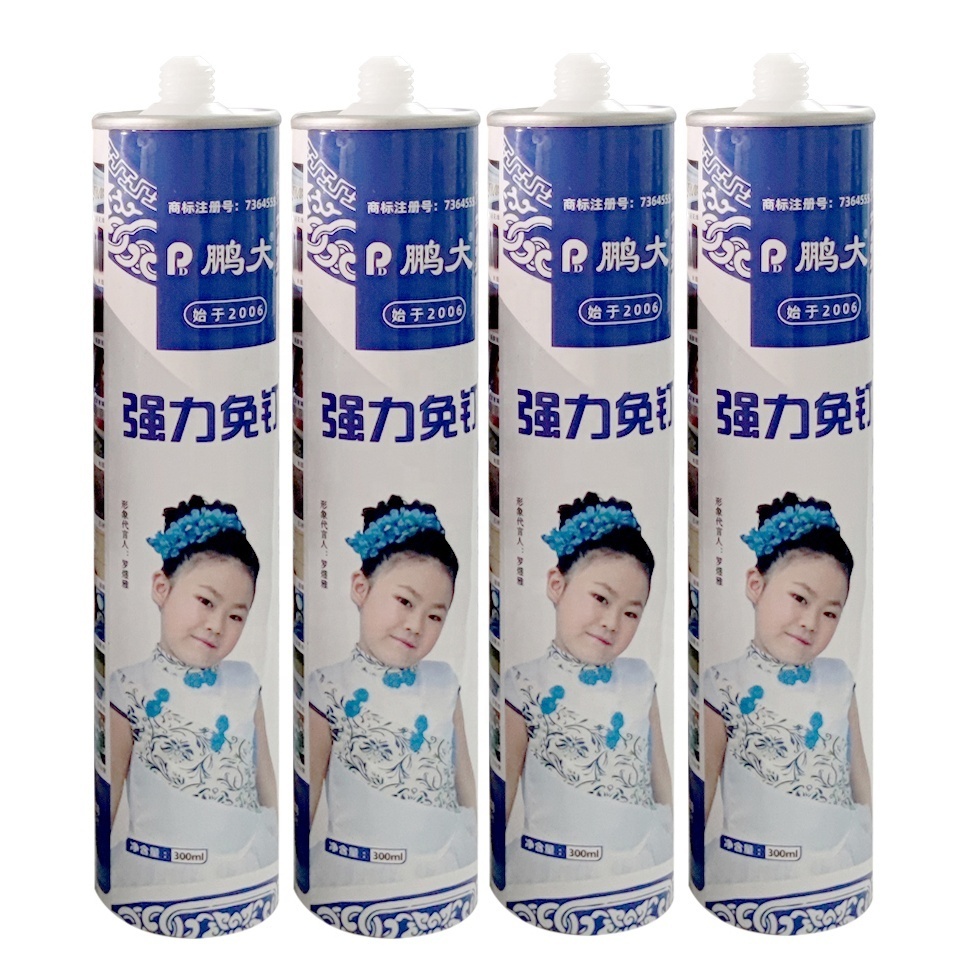 Customize Strong Nail-free Glue Waterproof Silicone Glass Adhesive Glue Metal Polymer Adhesive Sealant Fix