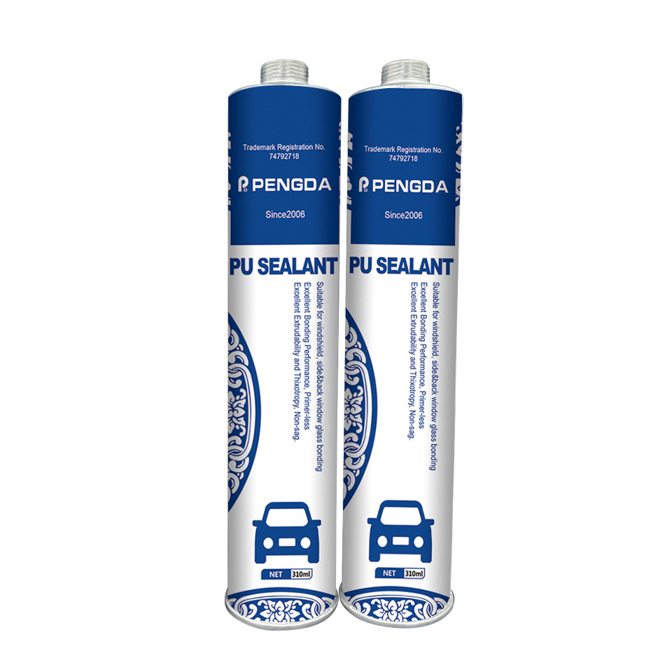 PU sealant car door window windshield polyurethane adhesive sealant for bonding of front rear side screens car bus truck