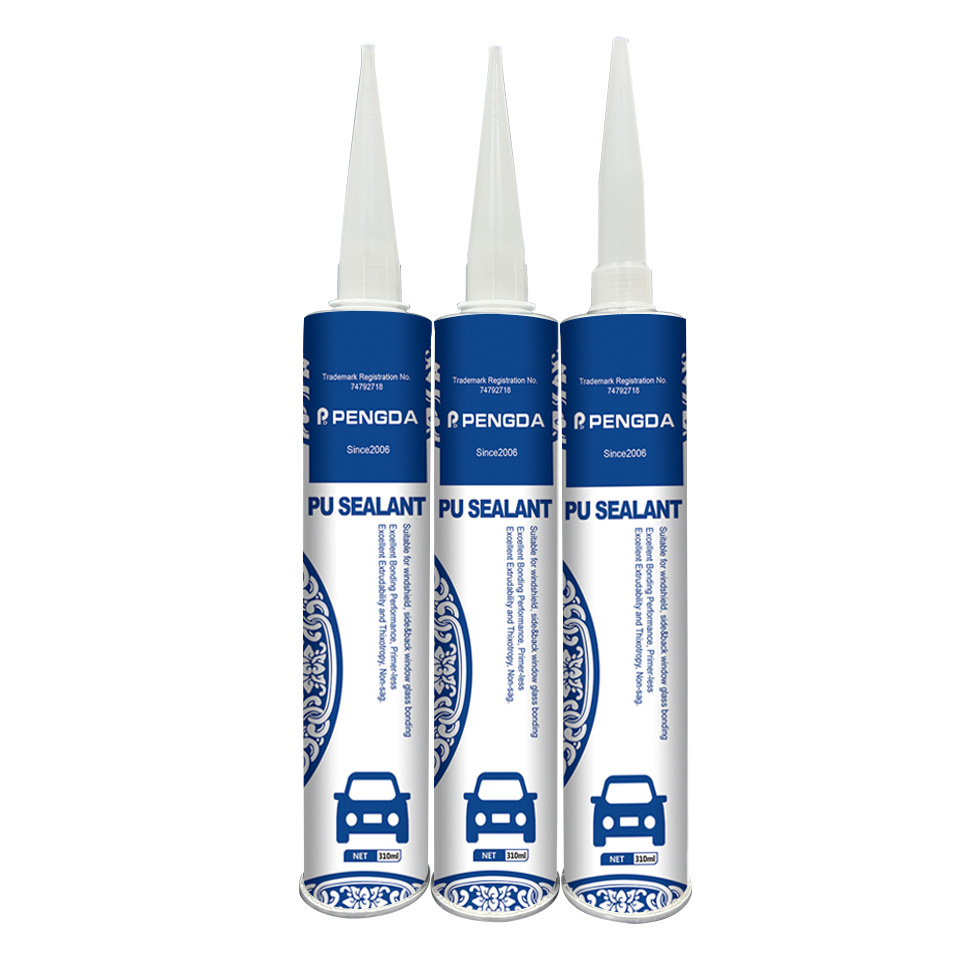 High Viscosity Primer-less Auto Glass Windshield Glue PU Sealant Manufacturers Adhesive and sealant